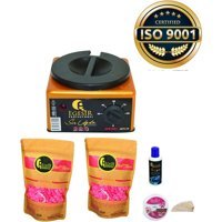 Ege Sir Profesyonel 1+1 Boncuk Ağda Makinesi + 2xBoncuk Ağda + Spatula + Temizleme Yağı + Ağda Bezi