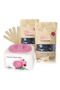 Tikatti 1+1 Boncuk Ağda Makinesi + 2xBoncuk Ağda + Spatula