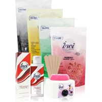 İnci Ağda 1+1 Boncuk Ağda Makinesi + 4xBoncuk Ağda + Spatula + Temizleme Yağı