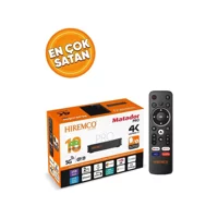 Hiremco Matador 16 GB Kapasiteli 2 GB Ram Wifi 4K Android TV Box