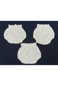 Tinitins 10 kg 3'lü Yıkanabilir Beyaz Alıştırma Külodu