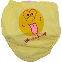 Babixkids 9 kg Tekli Sızdırmayan Yıkanabilir Gülen Surat Desenli Alıştırma Külodu