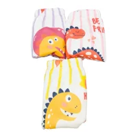 Papido 10-15 kg 3'lü Sızdırmayan Yıkanabilir Dinazor Desenli Alıştırma Külodu