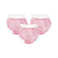 Bambino 16-22 kg 3'lü Sızdırmayan Yıkanabilir Pembe Alıştırma Külodu
