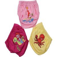 Babixkids 9 kg 3'lü Sızdırmayan Yıkanabilir Ahtapot-Deniz Atı-Yunus Desenli Alıştırma Külodu