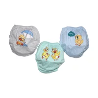 Story Baby 12 kg 3'lü Sızdırmayan Yıkanabilir Civciv-Ördek Desenli Alıştırma Külodu