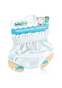 Babyjem 147 12 kg Tekli Sızdırmayan Yıkanabilir Beyaz Alıştırma Külodu