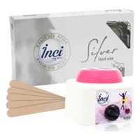 İnci 1+1 Kazanlı Ağda Makinesi + Silver Kalıp Ağda + Spatula