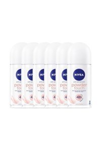 Nivea Powder Touch Pudralı Ter Önleyici Antiperspirant Roll-On Kadın 6x50 ml
