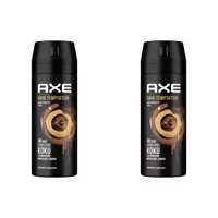 Axe Dark Temptation Pudrasız Ter Önleyici Sprey Erkek 2x150 ml