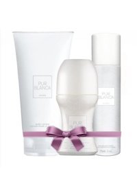 Avon Pur Blanca Pudralı Ter Önleyici Antiperspirant Sprey Roll-On Kadın Deodorant 50 ml - Vücut Losyonu 150 ml - Kadın Sprey Deodorant 75 ml