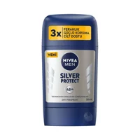 Nivea Silver Protect Pudralı Ter Önleyici Antiperspirant Stick Erkek 50 ml