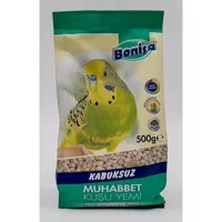 Bonisa Kabuksuz Karışık Vitaminli Muhabbet Kuşu Yemi 500 gr