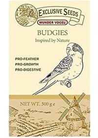 Wunder Vogel Selections Seeds Budgies Kabuklu Karışık Vitaminli Muhabbet Kuşu Yemi 500 gr