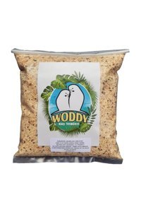 Woddy Kabuklu Karışık Muhabbet Kuşu Yemi 1 kg
