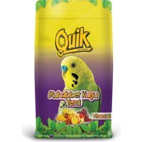 Aqua Pets Quik Vitaminli Kabuklu Meyveli Vitaminli Muhabbet Kuşu Yemi 400 gr
