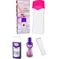 Vivol 1+1 Roll-On Ağda Makinesi + Azulen Kartuş Ağda + Ağda Bezi + Temizleme Yağı