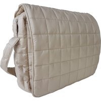 Kraft 1705 Su Geçirmez Düz Polyester Bebek Omuz Çantası Krem