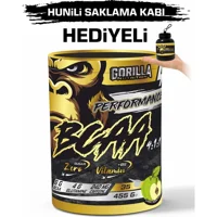 Gorilla Nutrition Yeşil Elma Aromalı Glutamin BCAA 455 gr Toz