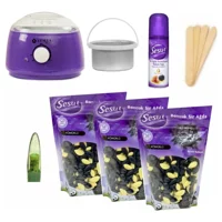 Sesu Semsa 1+1 Boncuk Ağda Makinesi + 2xBoncuk Ağda + Spatula