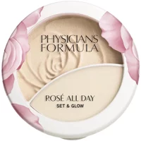 Physicians Formula Rose All Day Tüm Ciltler İçin Yağsız Işıltılı Kompakt Pudra Orta