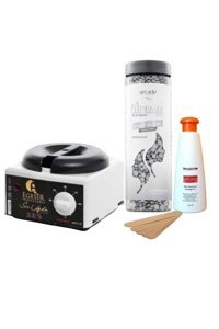 Ege Sir 1+1 Boncuk Ağda Makinesi + Boncuk Ağda + Spatula + Temileme Yağı