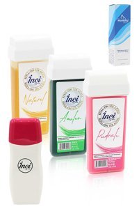 İnci Ağda 1+1 Roll-On Ağda Makinesi + 3xKartuş Ağda