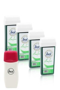 İnci Ağda 1+1 Roll-On Ağda Makinesi + 4xAzulen Kartuş Ağda