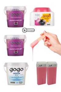 Gogo 1+1 Boncuk Ağda Makinesi + 3xBoncuk Ağda + 2xKartuş Ağda