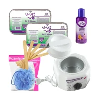 Depiroll Jüpiter 1+1 Boncuk Ağda Makinesi + 2xEl Ağdası + Spatula + Temizleme Yağı + Lif