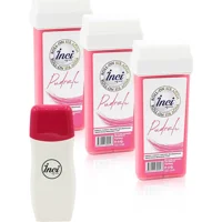 İnci Ağda 1+1 Roll-On Ağda Makinesi + 3xPudralı Kartuş Ağda