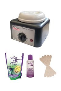 Sira 1+1 Boncuk Ağda Makinesi + Boncuk Ağda + Spatula + Temizleme Yağı