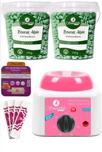 Smoothly 1+1 Boncuk Ağda Makinesi + 2xAzulen Boncuk Ağda + Karınca Yağı + 4xTemizleme Mendiil