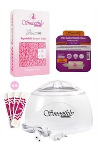 Smoothly 1+1 Boncuk Ağda Makinesi + Boncuk Ağda + Karınca Yağı + 4xTemizleme Mendiil