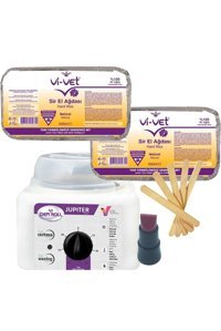 Depiroll Depiroll 1+1 Kazanlı Ağda Makinesi + 2xEl Ağda + Spatula