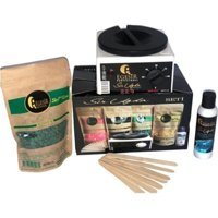 Ege Sir Profesyonel 1+1 Kazanlı Ağda Makinesi + Boncuk Ağda + Spatula + Temizleme Yağı