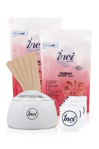 İnci Ağda 1+1 Boncuk Ağda Makinesi + 2xBoncuk Ağda + Spatula + 3xTemizleme Mendili