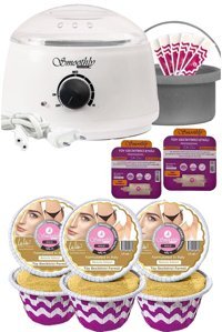 Smoothly 1+1 Kazanlı Ağda Makinesi Beyaz + 6xKatı Ağda + 2xKarınca Yağı + 6xTemizleme Mendiili