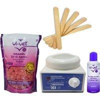 Egesir 1+1 Boncuk Ağda Makinesi + Pudralı Boncuk Ağda + Spatula + Temizleme Yağı