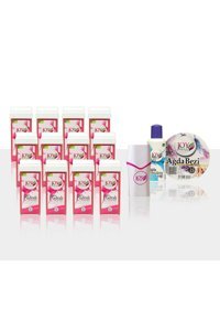 Joywax 1+1 Roll-On Ağda Makinesi + 12xKartuş Ağda + Ağda Bezi + Ağda Yağı