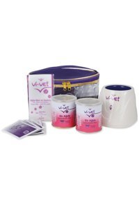 Vi-Vet 1+1 Kazanlı Ağda Makinesi + 2xSir Ağda + 2xAğda Bezi + 5xTemzileme Mendili