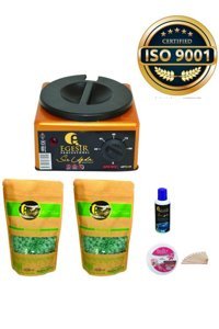 Ege Sir 1+1 Boncuk Ağda Makinesi + 2xBoncuk Ağda + Spatula + Ağda Bezi + Temileme Yağı