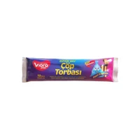 Vioraplast Büyük Boy 65x80 cm Çöp Poşeti Mavi