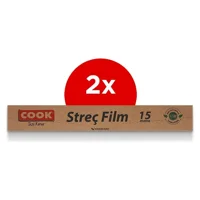 Cook Bıçaklı 1500 cm Palet Streç Film 2 Adet