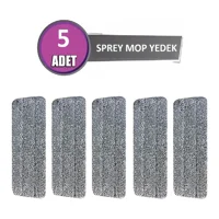 Zengin Çarşım Islak 5'li Mop Seti Gri