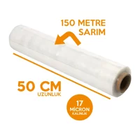 Arya Ambalaj 15000 cm Sanayi Tipi Palet Streç Film