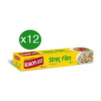 Koroplast Bıçaklı 1000 cm Palet Streç Film 12 Adet