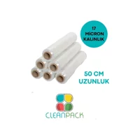 Cleanpack 30000 cm Sanayi Tipi Palet Streç Film 6 Adet