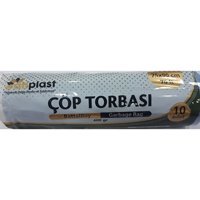 Atiplast Battal Boy 75x90 cm Çöp Poşeti 10 Adet Siyah