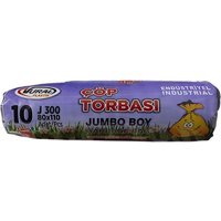 Vural Endüstriyel Jumbo Boy 80x110 cm Çöp Poşeti Siyah